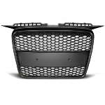 Calandre pour Audi A3 8P de 06/2005 a 03/2008 look Sport noir mat
