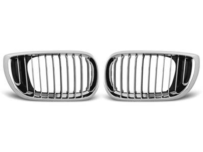 Paire grilles calandre BMW serie 3 E46 01-05 berline chrome