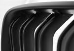 Grilles de calandre BMW serie 3 F30/F31 de 10/2011 a 2018 Noir mat Double barre