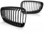 Grilles calandre BMW serie 1 E87/E81/E82/E88 de 2007 a 2013 Noir mat