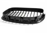 Paire grilles calandre BMW serie 7 F01 de 2009 a 2015 Noir mat