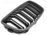 Grille calandre BMW serie 1 F20/F21 de 2011 a 2014 Noir Mat Double Barres