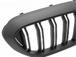 Calandre BMW Serie 5 G30/G31 de 2017 a 2020 Look Sport Noir Mat Double Barres