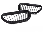 Grille de calandre avant BMW Serie 6 E63 / E64 de 2002 a 2010 Noir brillant