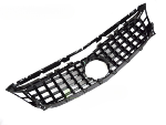 Grille calandre Mercedes CLS C218 de 2011 a 2014 Noir Brillant