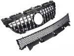 Grille calandre Mercedes SLK R172 de 2011 a 2015 Chrome Noir Brillant