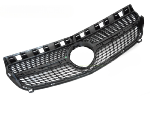 Grille calandre Mercedes Classe A W176 de 2012 a 2015 Chrome Noir Brillant