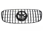 Grille calandre Mercedes GLS X167 de 2023 a 2025 Noir Brillant