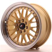 Jante JAPAN RACING JR10 16" x 7" 4x100/108 ET 30 Gold Machined Lip