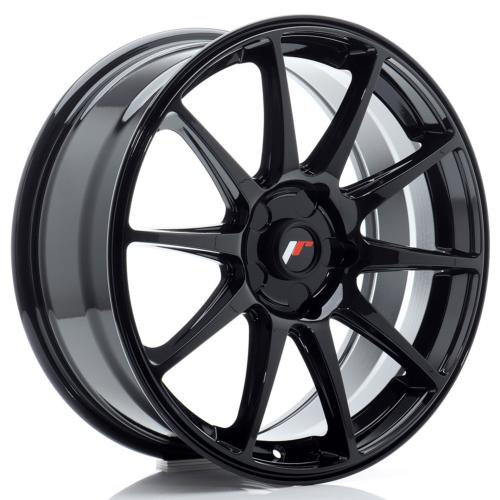 Jante JR Wheels JR11 18x7,5 ET40 - 5x114.3 - Noir brillant