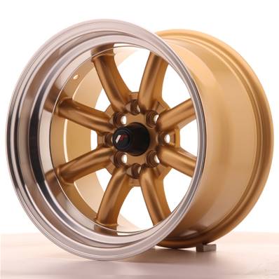 Jante JAPAN RACING JR19 15" x 9" 4x100 4x114,3 ET -13 Gold