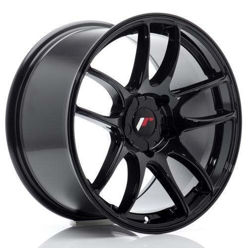 Jante JR Wheels JR29 17x9 ET20-38 - 5 trous sur mesures - Noir brillant