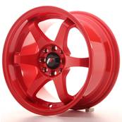 Jante JAPAN RACING JR3 15" x 8" 4x100 4x108 ET 25 Red