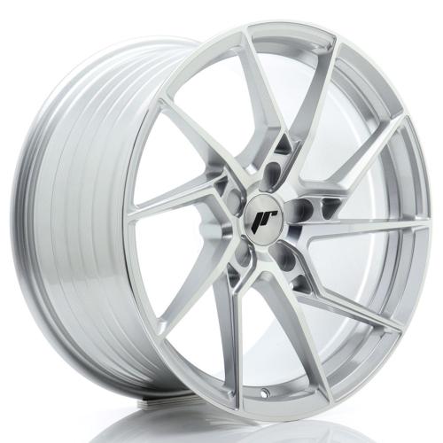 Jante JR Wheels JR33 19x9,5 ET20-45 - 5 trous sur mesure - Silver machined face