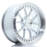 Jante JR Wheels JR39 19x9 ET15-40 - 5 trous sur mesure - Silver machined face