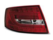 Paire de feux arriere Audi A6 C6 berline 04/2004 a 2008 LED BAR rouge et blanc