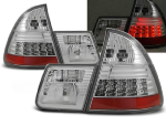 Paire de feux arriere BMW serie 3 E46 break de 1999 a 2005 LED chrome