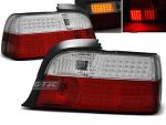 Paire de feux arriere BMW serie 3 E36 Coupe Cab 90-99 LED rouge blanc