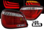 Paire feux arriere BMW serie 5 E60 LCI Berline 07-10 LED BAR Rouge blanc