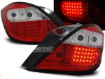 Paire de feux arriere Opel Astra H 04-09 LED rouge blanc