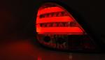 Paire de feux arriere Peugeot 207 de 2006 a 2009 LED BAR fume