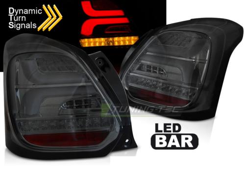 Paire de feux arriere Suzuki Swift 17-20 FULL LED Fume