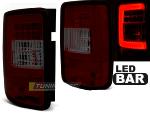 Paire de feux arriere VW Caddy 03-14 rouge fume led LTI