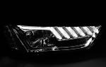 Paire de feux phares Audi A4 B8 12-15 Xenon Daylight DRL led chrome