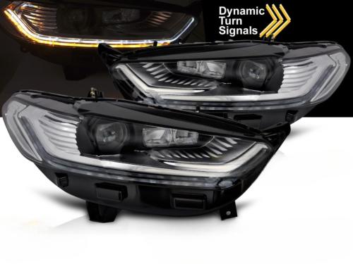 Paire feux phares avant Ford Mondeo MK5 de 2014 a 2018 Led DRL Seq