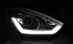 Paire de feux phares Suzuki Swift 17-20 LED LTI DRL chrome