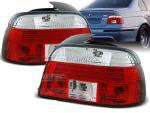Paire de feux arriere BMW serie 5 E39 Berline 95-00 rouge blanc