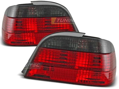 Paire de feux arriere BMW serie 7 E38 94-01 rouge fume