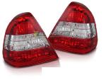 Paire de feux arriere Mercedes Classe C W202 93-00 rouge blanc