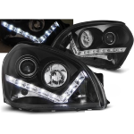 Paire de feux phares Hyundai Tucson 04-10 Daylight led noir