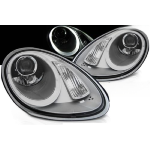 Paire de feux phares Porsche Boxster / Cayman 987 05-08 LED xenon argent
