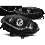 Paire de feux phares Fiat Bravo 2 07-09 Daylight led noir