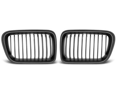 Paire de grilles de calandre BMW serie 3 E36 de 10/1996 a 08/1999 Noir