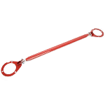 Barre anti rapprochement avant Peugeot 205 GTI de 1984 a 1993 - Acier rouge
