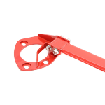 Barre anti rapprochement avant Honda Civic 10 de 2017 a 2022 - Acier rouge
