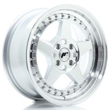 Jante JR Wheels JR6 16x7 ET35 - 4x100 - Silver machined face