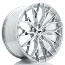Jante JR Wheels JR49 20x10 ET20-48 - 5 trous sur mesures - Silver machined face