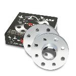 Jeu de 2 Cales 15mm pour BMW Serie 3 E30 de 1982 a 1995 avec centrage
