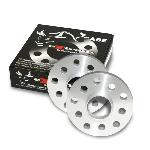 Jeu de 2 Cales 20mm pour Audi A3 type 8P/8PA de 2003 a 2012 + bague de centrage