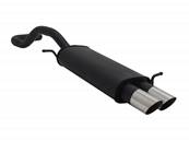 Silencieux Echappement Seat Ibiza 6K 96/99 - 2x76mm MS