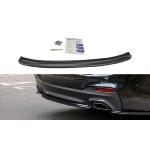 CENTRAL ARRIERE SPLITTER BMW 5 G30/ G31 M-Pack 2017-2020 Noir Texture
