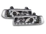 Paire de feux phares Daylight Led DRL BMW serie 3 E36 Cab 92-99 chrome