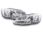 Paire de feux phares Daylight led DRL VW Jetta 6 de 11-17 chrome