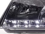 Paire de feux phares Daylight led Audi A6 4B/C5 97-01 chrome
