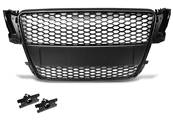 Calandre pour Audi A5 B8 de 2007 a 2011 look Sport noir matt