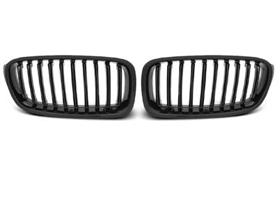 Paire grilles calandre BMW serie 3 F30/F31 11-17 noir brillant